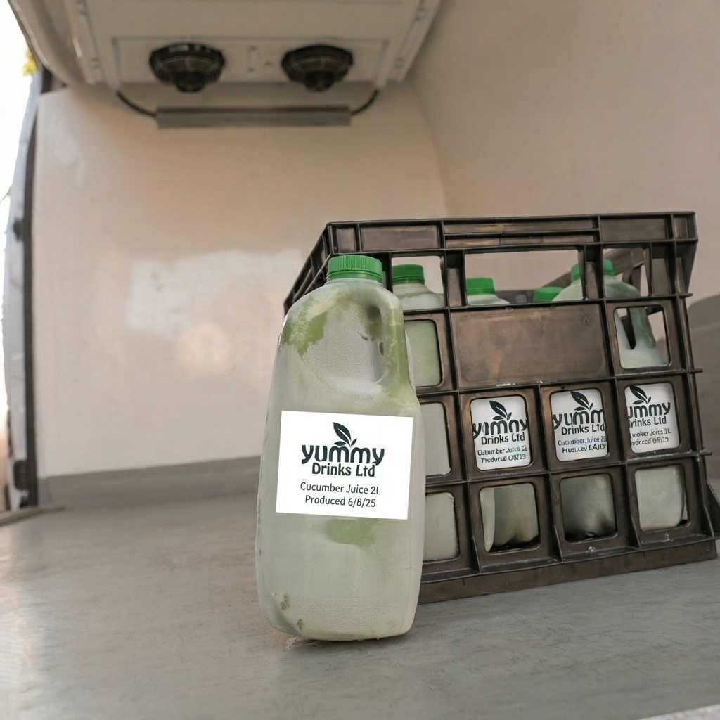 Frozen Cucumber Juice